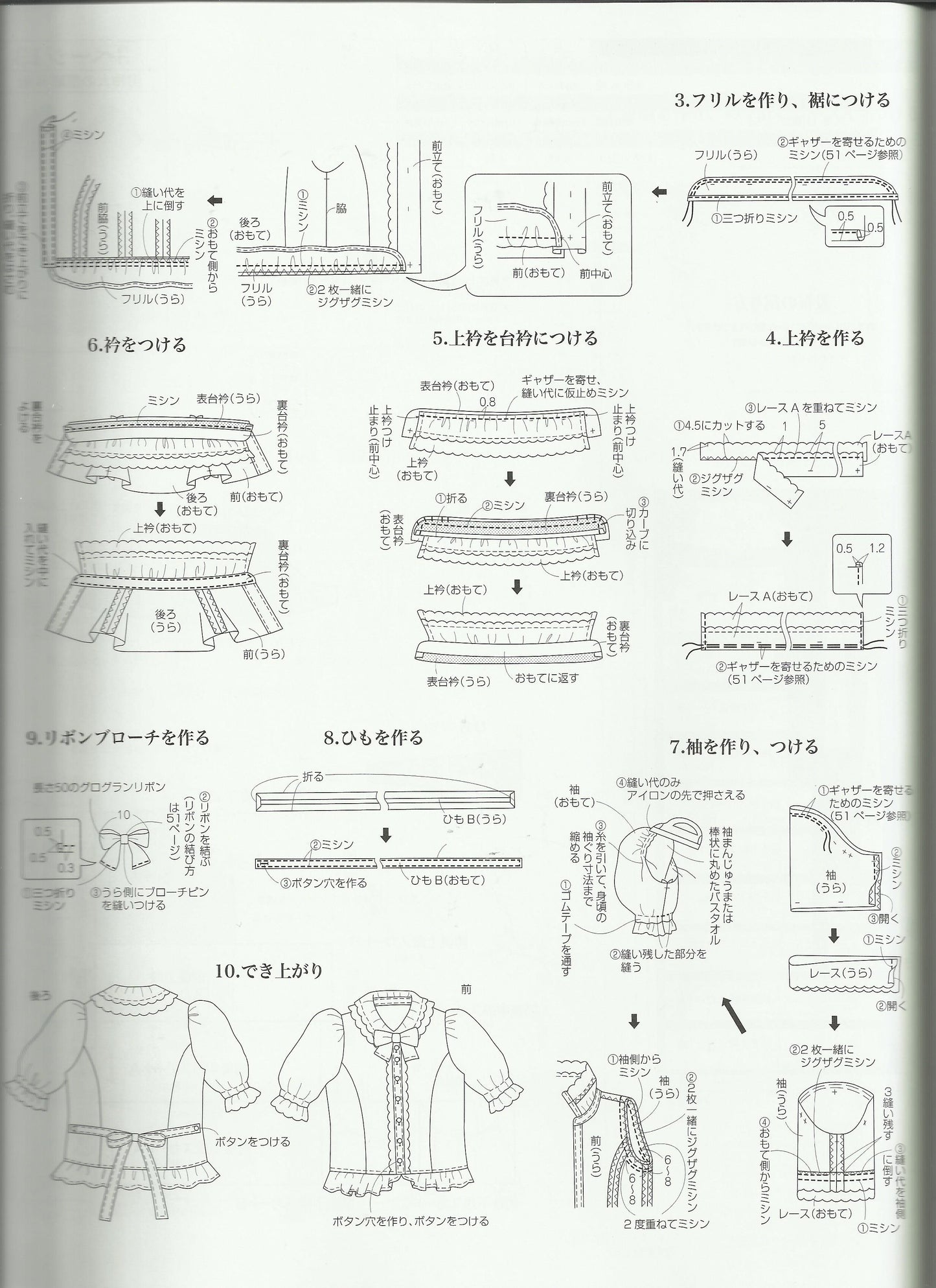 Otome Sewing Book Vol.5 (Lady Boutique Series No.3759) WARNING READ NOTES!