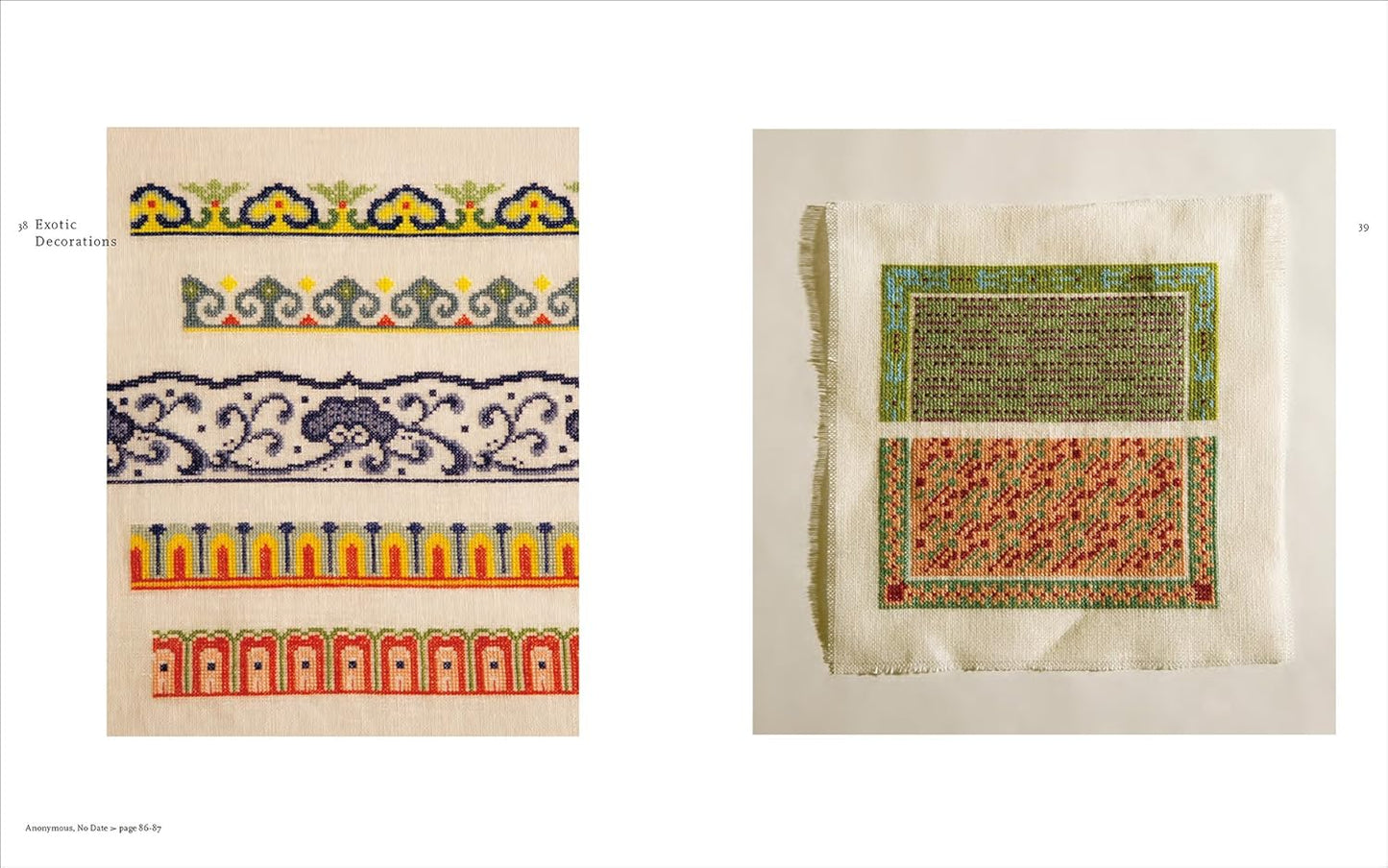 Cross Stitch Nostalgia - French Motifs & Patterns (DMC ANTIQUE COLLECTION) (2018)