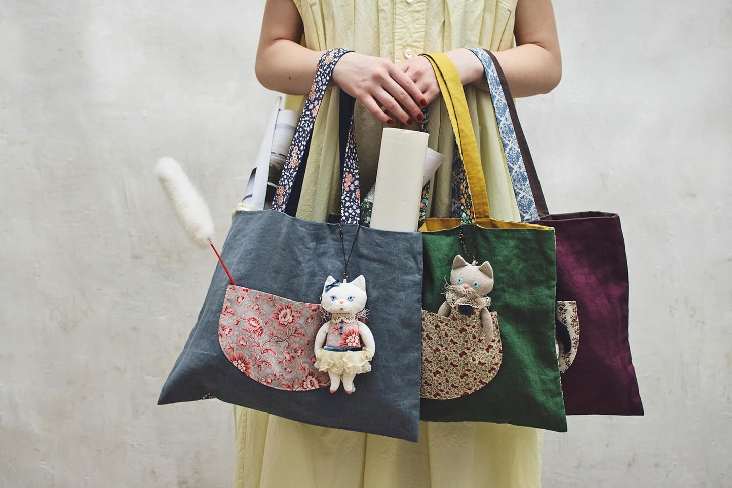 Cat Bags and Accessories Made From Linen (2025)