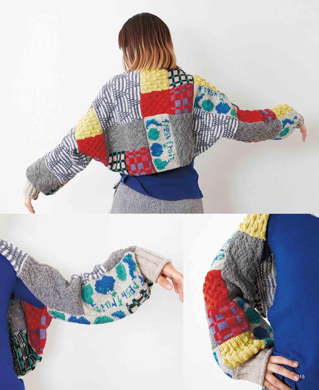 The Combinations are Fun! Patchwork Knitting With Stick Needles (applemints) (2024)