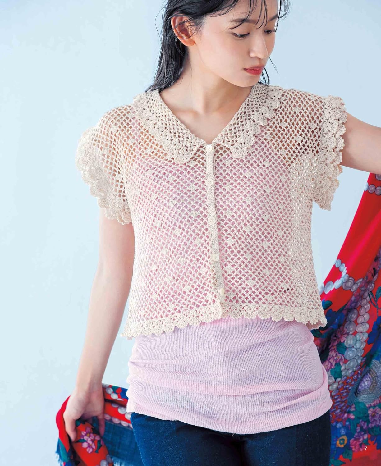 Stylish, See-Through Crocheted Mesh Wear (applemints) (2025)