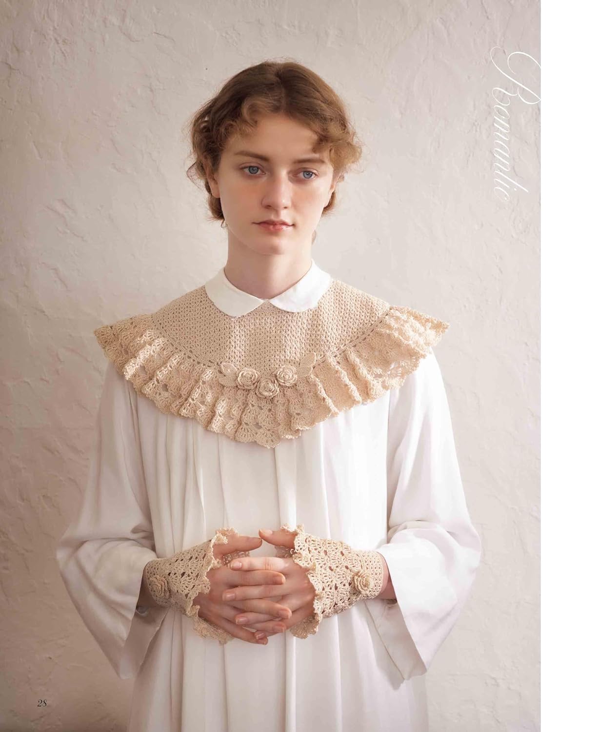 Antique-Style Crochet Lace Detachable Collar & Cuffs (applemints) (2026)