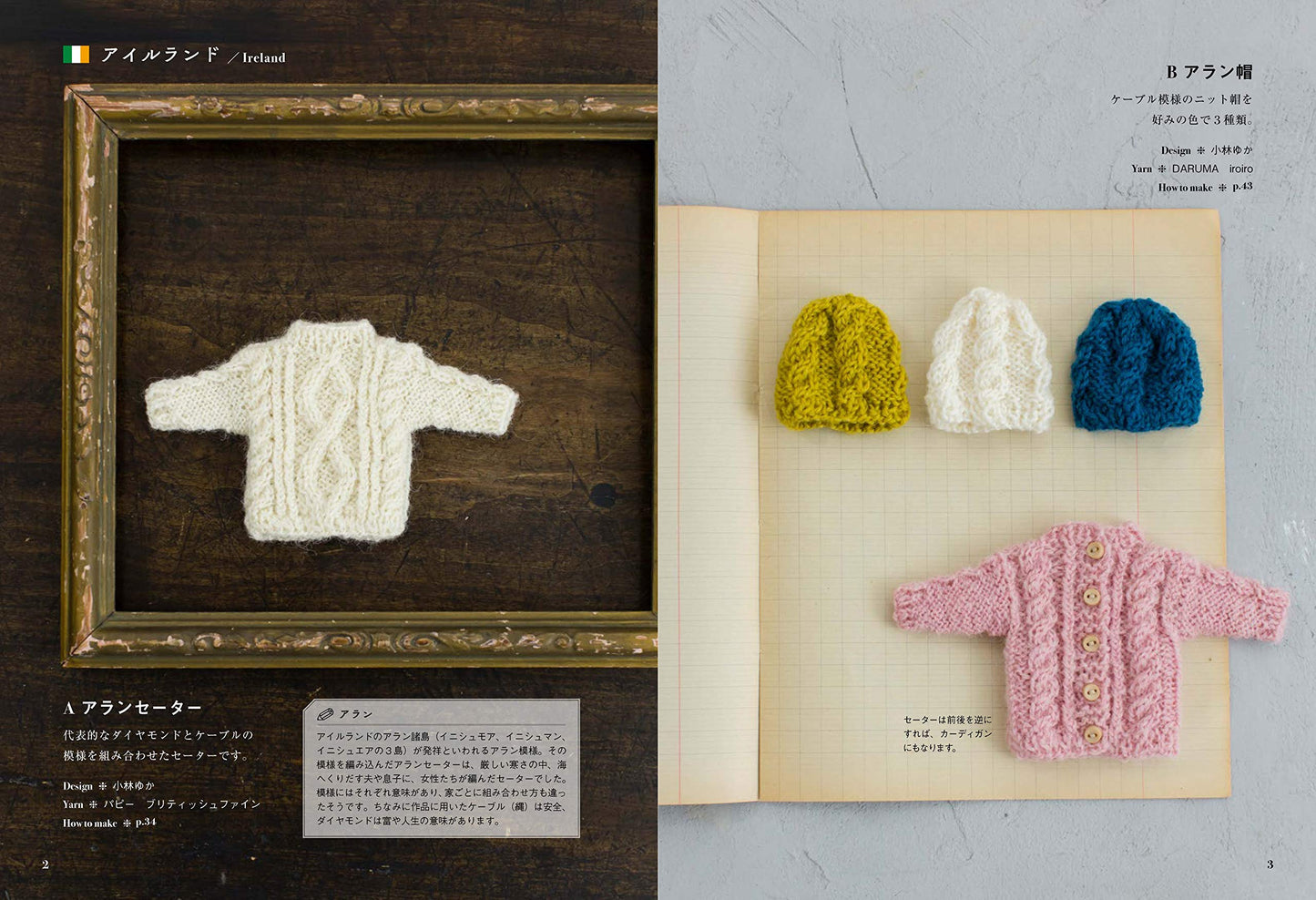 Knitting Traditional Patterns from Around the World - Miniature Knit Collection