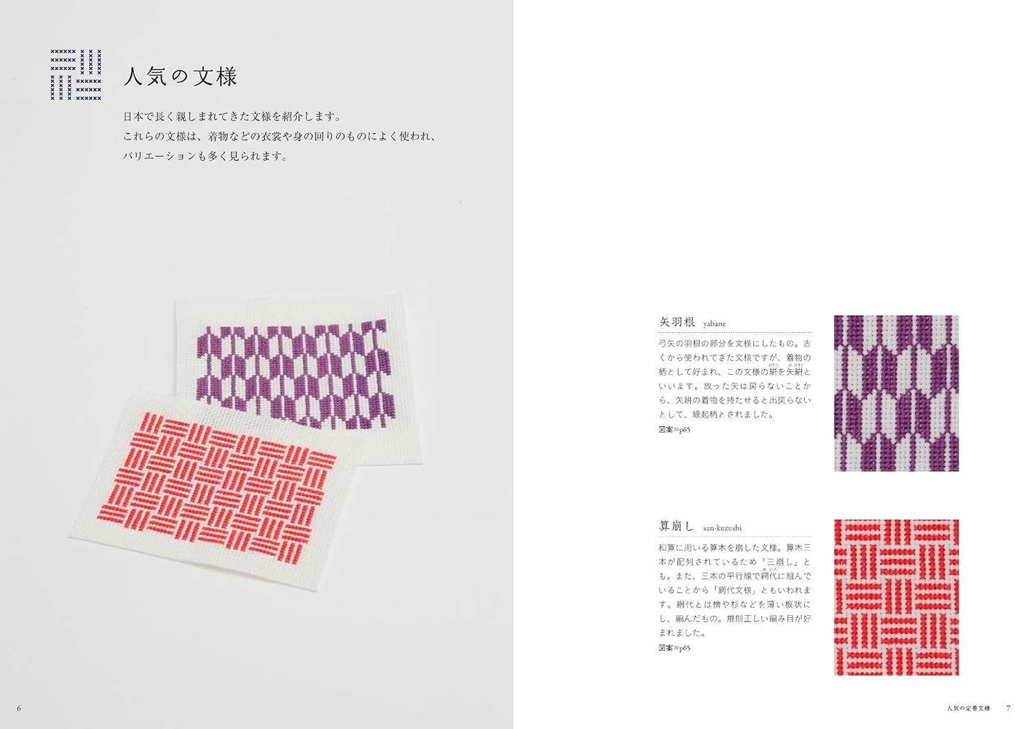 (PREORDER-Delivery in 48hrs) Enjoy Japanese Patterns With Cross-Stitch (Saeko Endo) (2013)