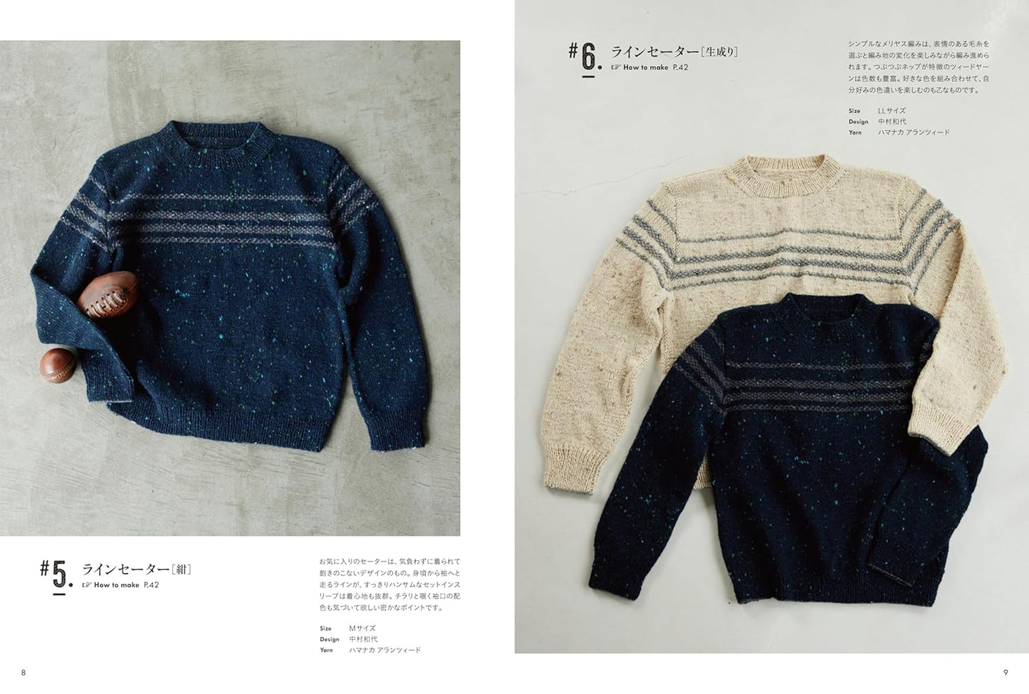 M, L, LL Size Men's Knit (Let's Knit Series) (2024)