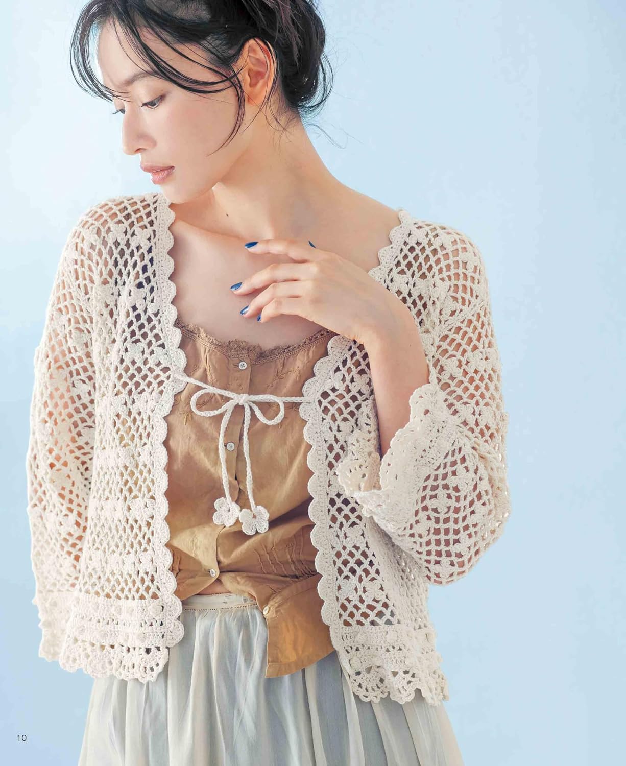 Stylish, See-Through Crocheted Mesh Wear (applemints) (2025)