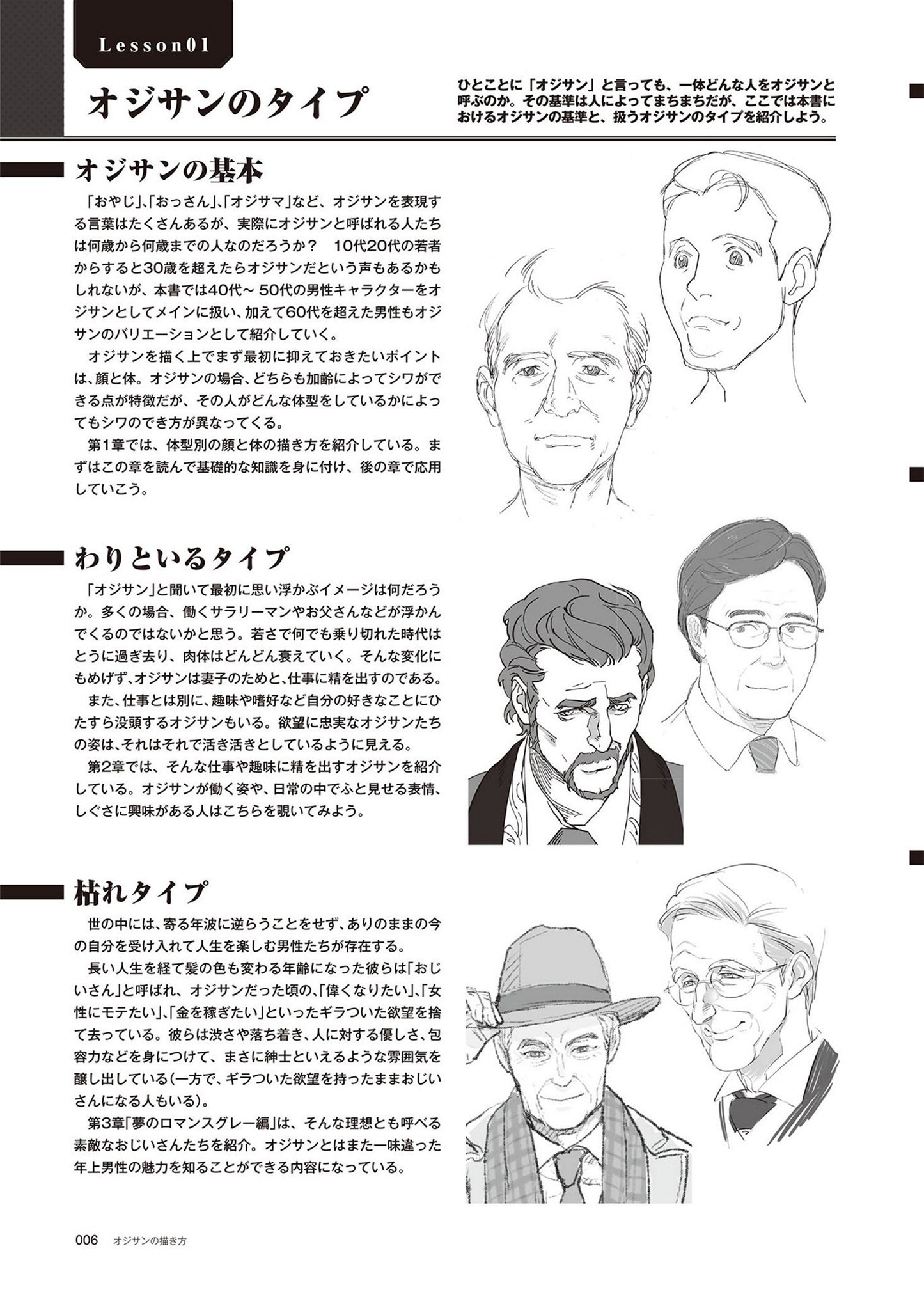 How to draw an Old Man