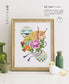 Cross-Stitch Seasonal Events and The Zodiac - Embroidery Almanac (2022)