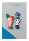 Embroidered Brooch Made with Felt and Beads (Yoshiko Matsuo) (2021)