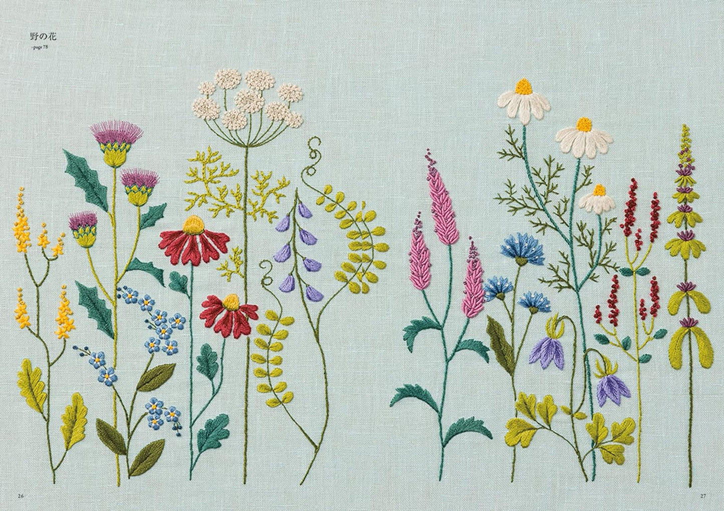 Plant and Animal Embroidery by PieniSieni (2021)