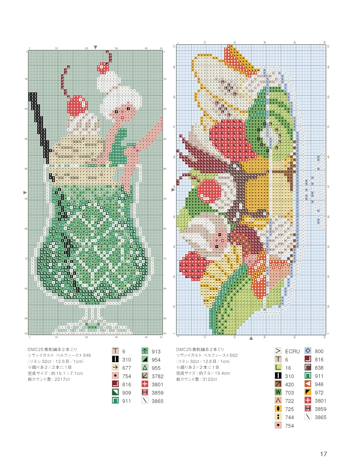 (PREORDER-Delivery in 48hrs) Seasons and Fairy Tales Cross Stitch (Noriko So) (2025)