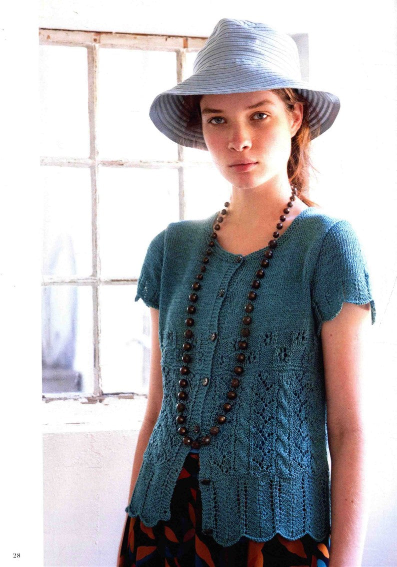 European Knitting Vol.09 - Fashionable Spring and Summer Hand Knitting (2017) (CHINESE)