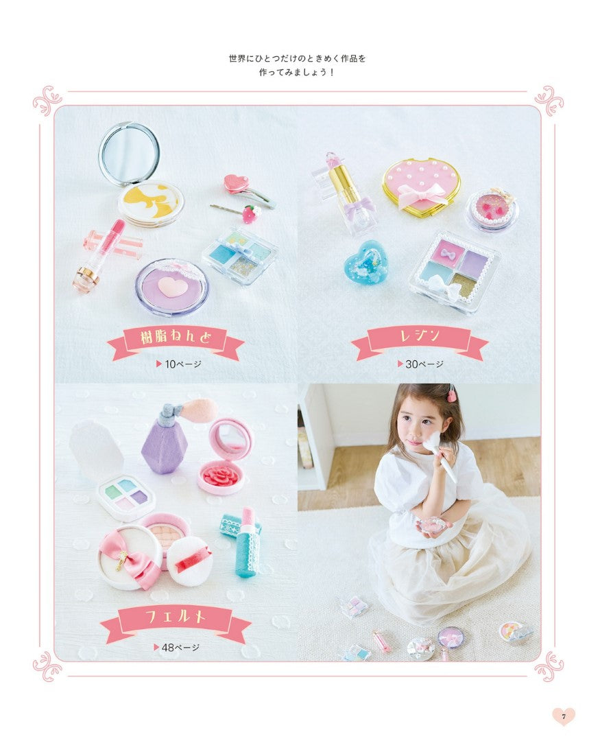 Cute! Pretend to play Make Up With Handmade Toys (2024)