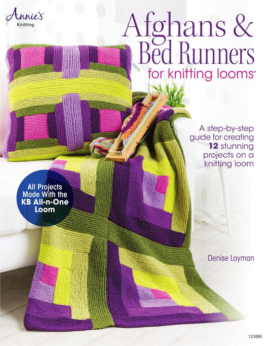 Afghans & Bed Runners for Knitting Looms (Annie's Knitting)