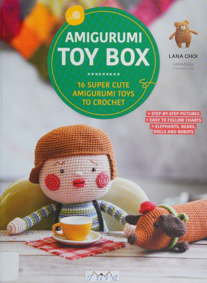 Amigurumi Toy Box - 16 Cutest Crochet Toys  by Lana Choi