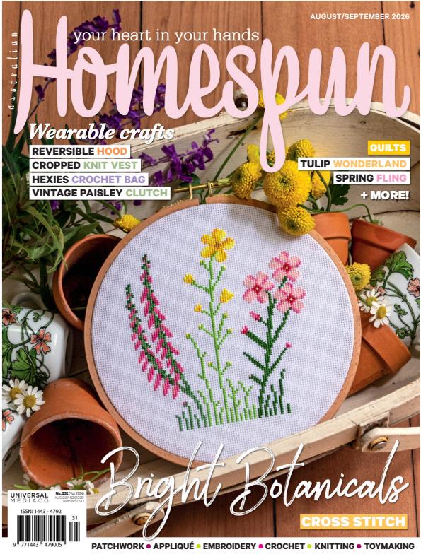 Australian Homespun - August September 2026