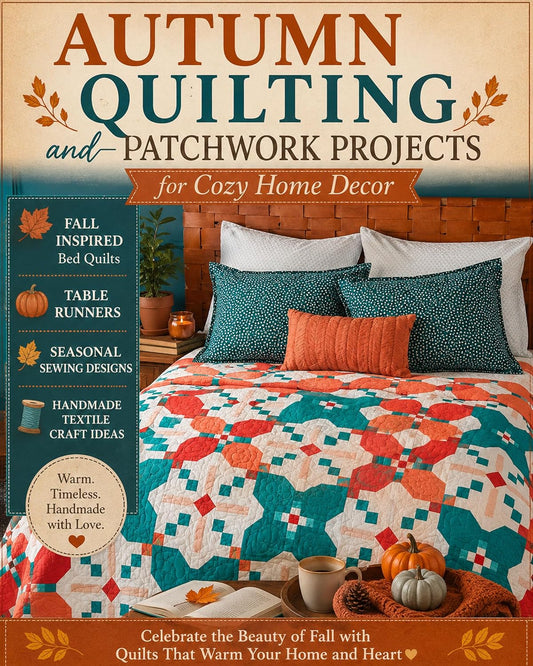 Autumn Quilting and Patchwork Projects for Cozy Home Decor