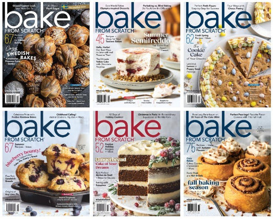 Bake from Scratch - Full Year 2024 Collection (6 Issues)