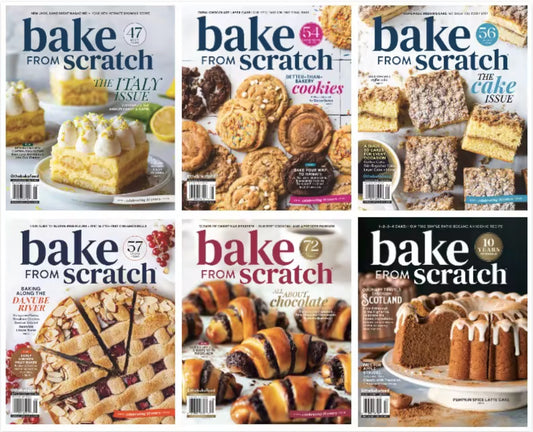 Bake from Scratch - Full Year 2025 Collection (6 Issues)