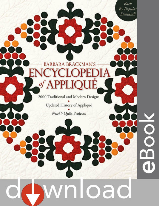 Barbaras Brackman's Encyclopedia of Applique  (2000)