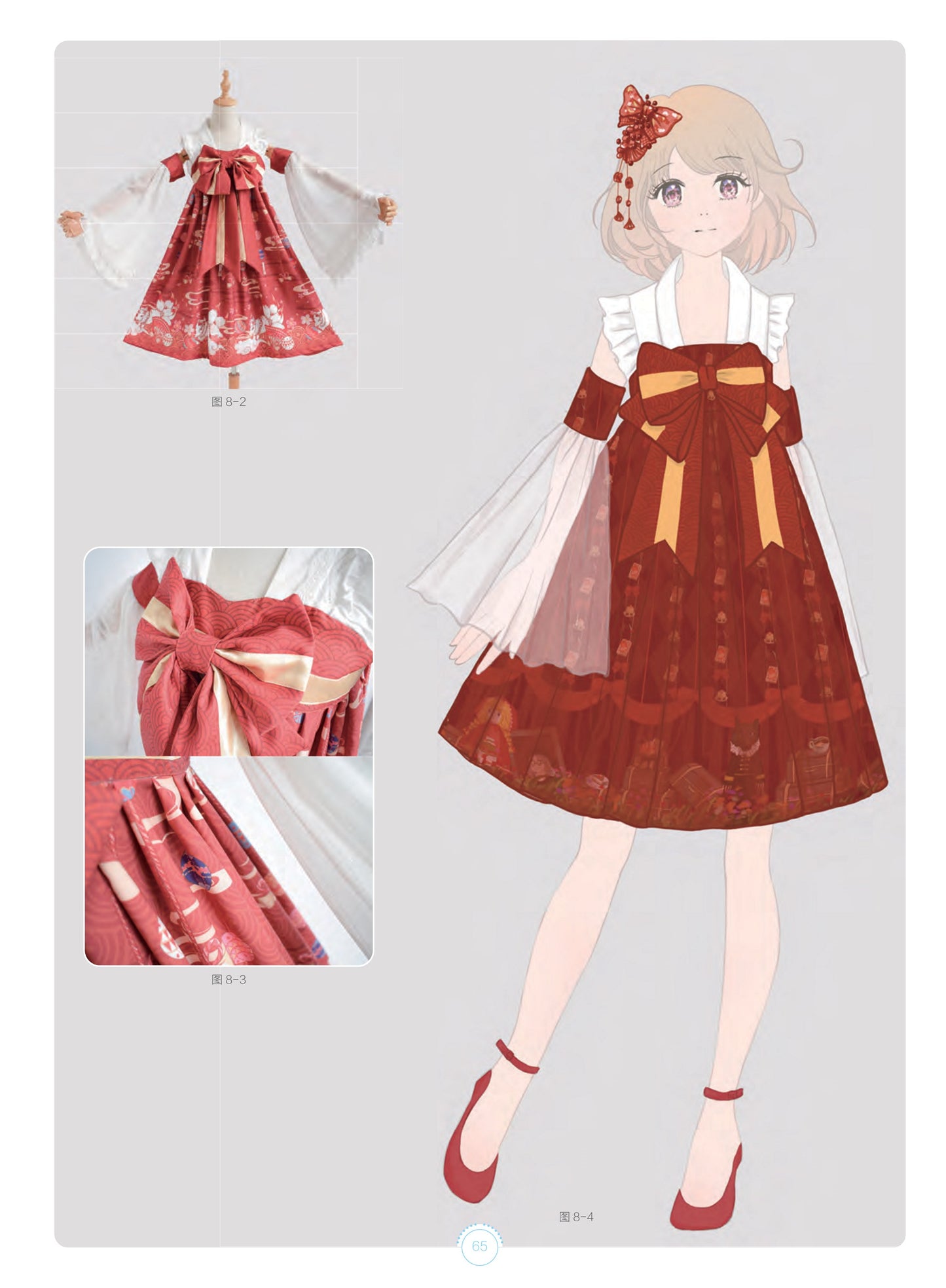 Basic Lolita Craft Patterns and Cutting Tutorials (CHINESE)