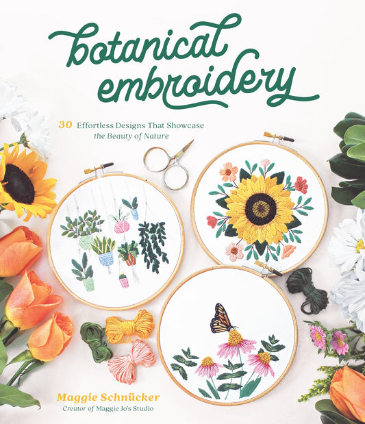 Botanical Embroidery - Maggie Schnucker