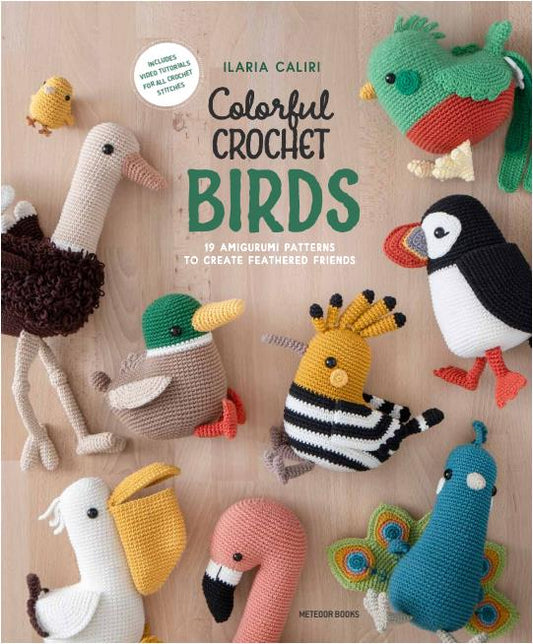 Colorful Crochet Birds (Ilaria Caliri)