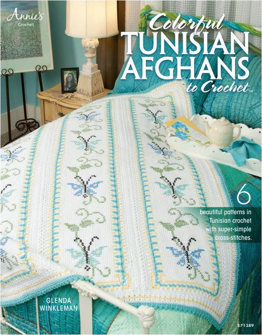 Colorful Tunisian Afghans to Crochet - Glenda Winkleman