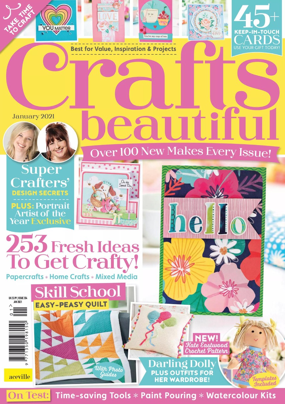 Crafts Beautiful (2021) Full Year Collection (12 Issues)