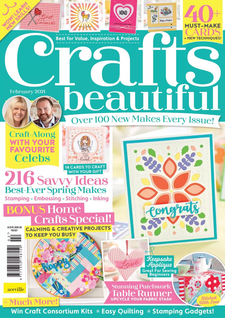 Crafts Beautiful (2021) Full Year Collection (12 Issues)