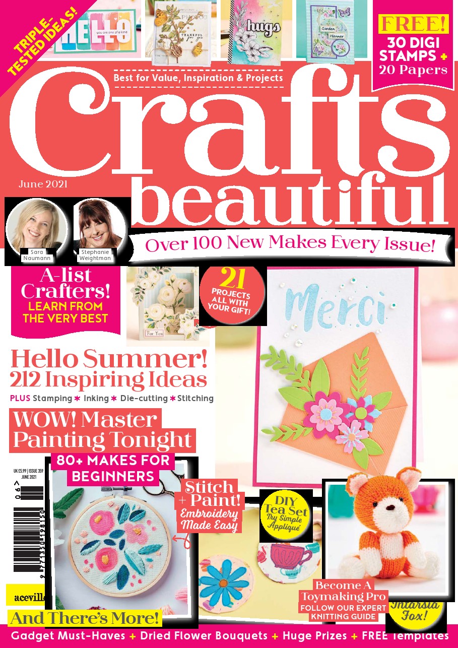 Crafts Beautiful (2021) Full Year Collection (12 Issues)