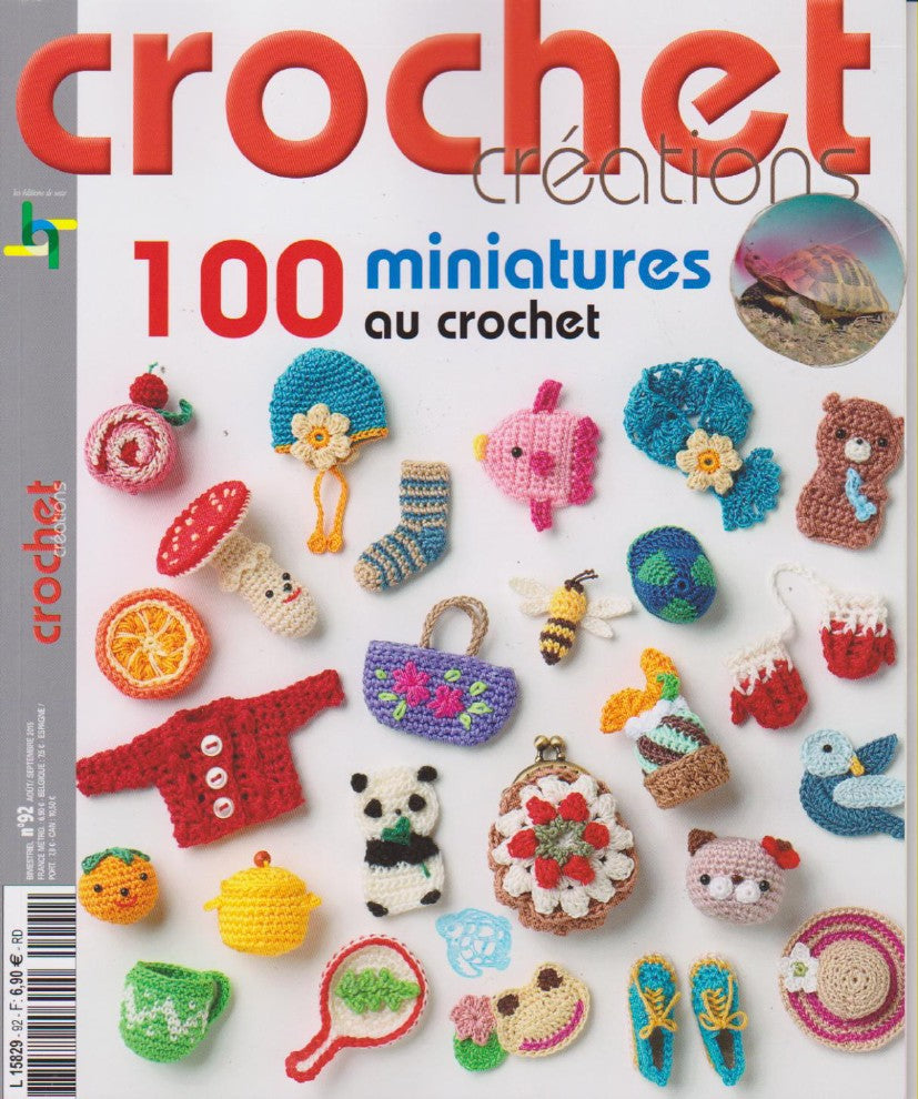 Crochet Creations No.92 (2015) - 100 Miniatures au Crochet (FRENCH)