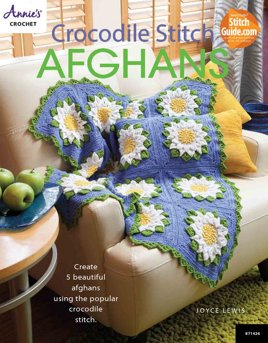 Crocodile Stitch Afghans (Joyce Lewis)