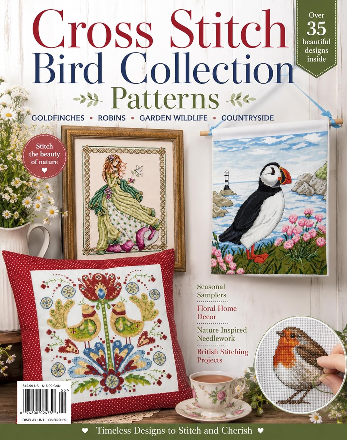 Cross Stitch Bird Collection Patterns