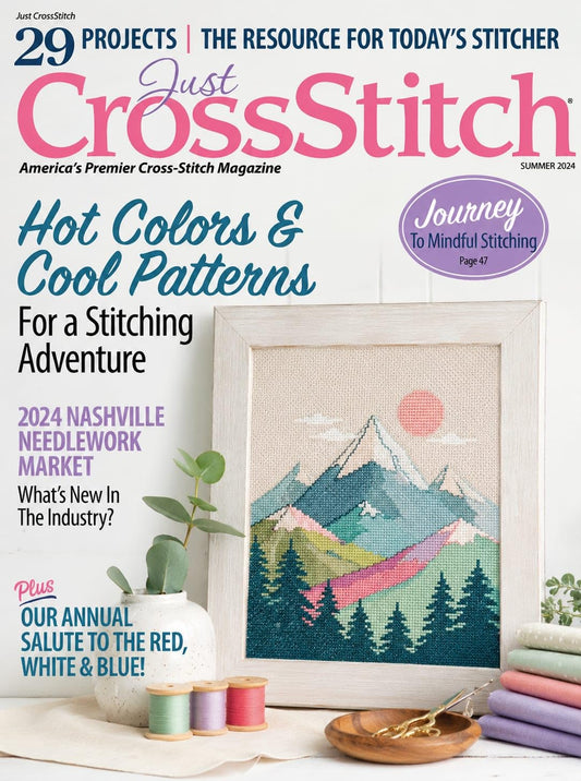 Cross Stitch Pattern Collection Featuring Colorful Mountain Landscapes (2026)