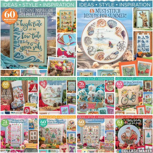 CrossStitcher (2023) Full Year Collection (13 Issues)