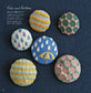 Cute Handmade Brooch Embroidery Made With Clay