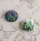 Cute Handmade Brooch Embroidery Made With Clay