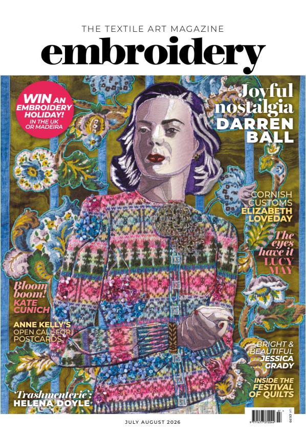 Embroidery Magazine - July-August 2026