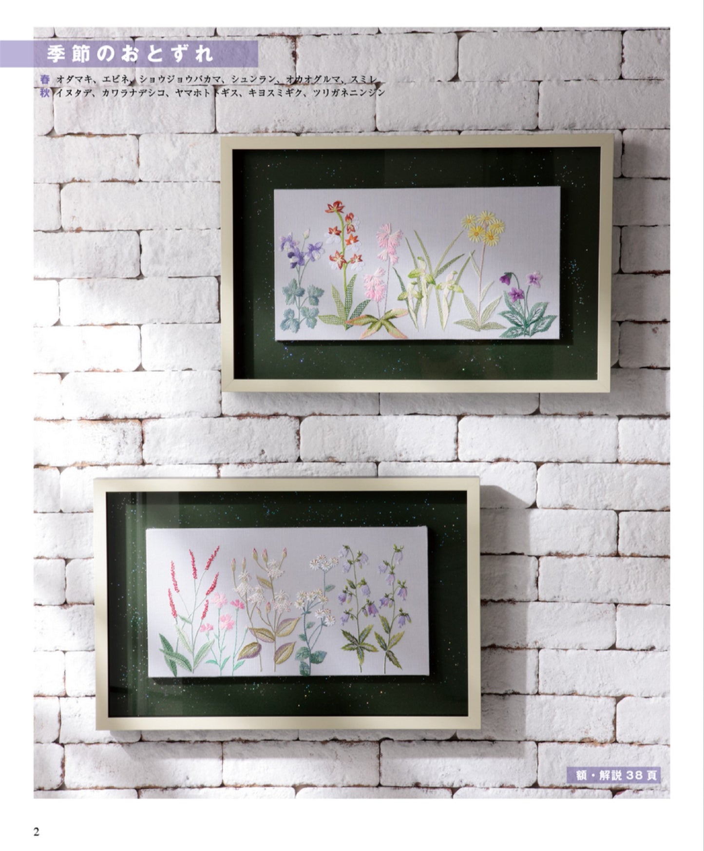 Embroidery of Wildflowers 2 (Sadako Totsuka) (2025) NEW EDITION