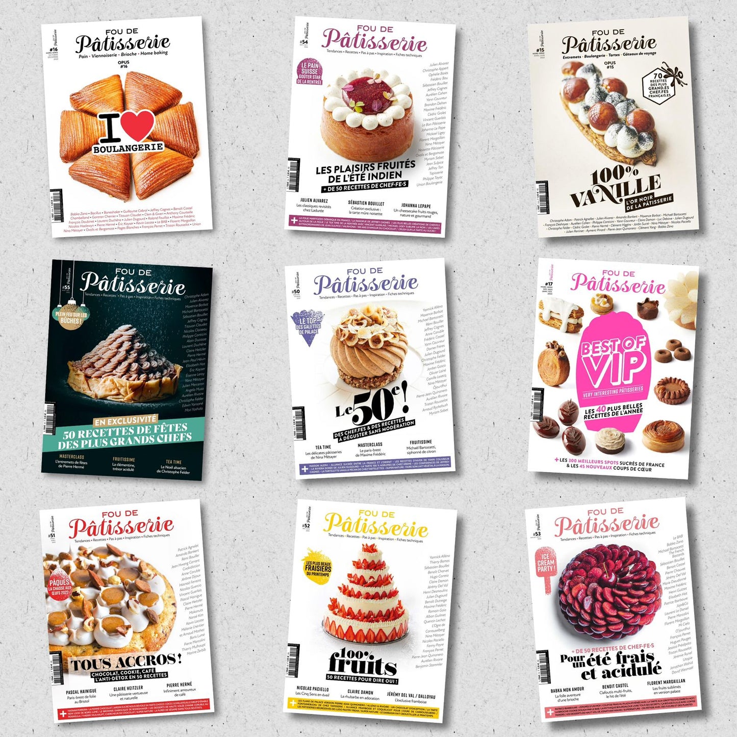 Fou de Patisserie (2022) Full Year Collection (FRENCH)
