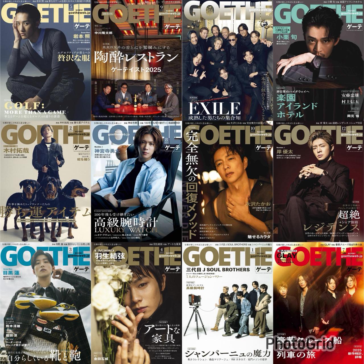 Goethe (2025) Full Year Collection (12 Issues)