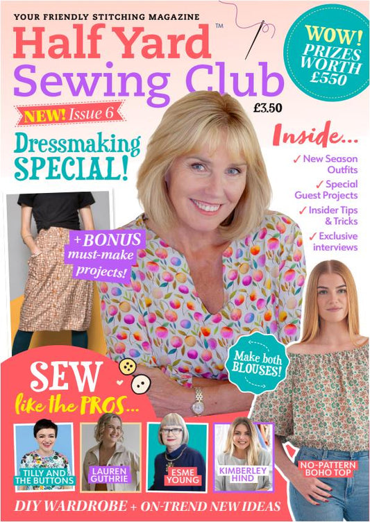 Half Yard Sewing Club - Issue 6, 2026