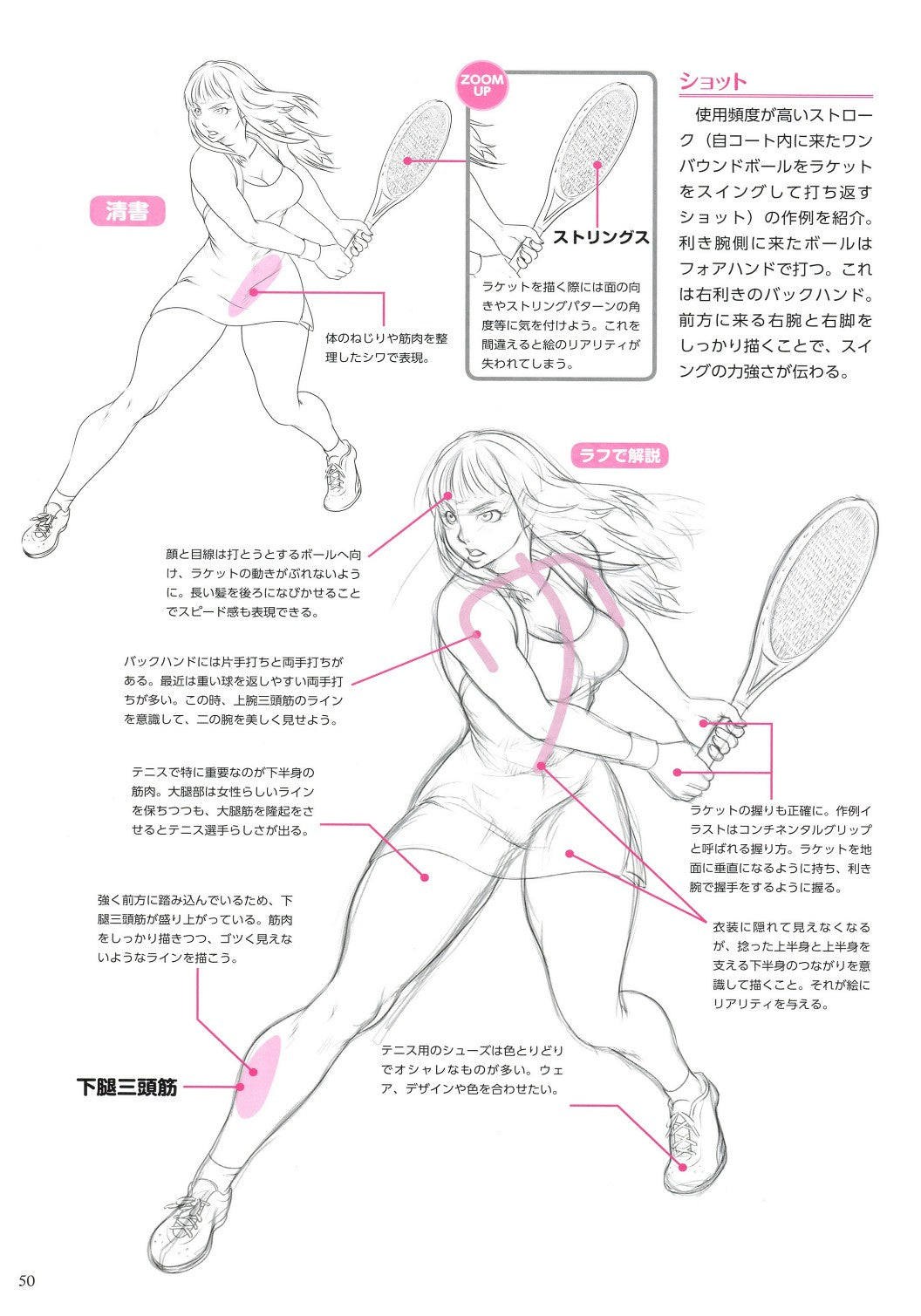 How to Draw Female Athletes