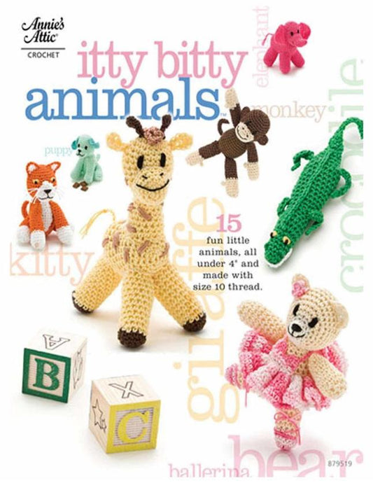 Itty Bitty Animals (2009) (Annie's Attic Crochet)