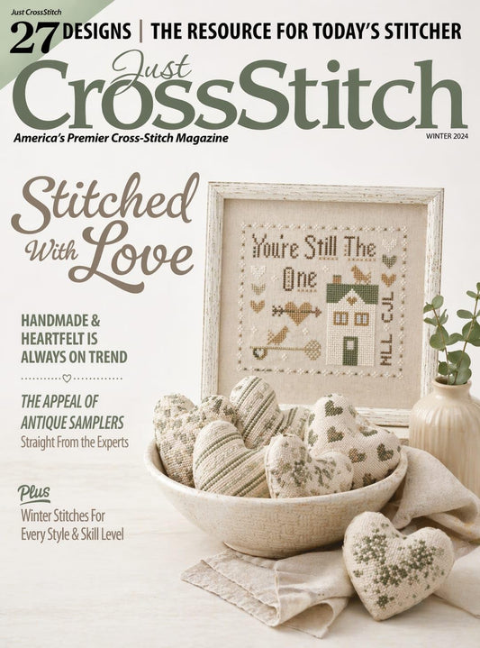 Just CrossStitch - Stitched With Love - Handmade Heartfelt Patterns