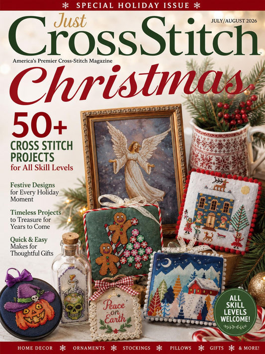 Just CrossStitch Christmas July August 2026 Special Holiday