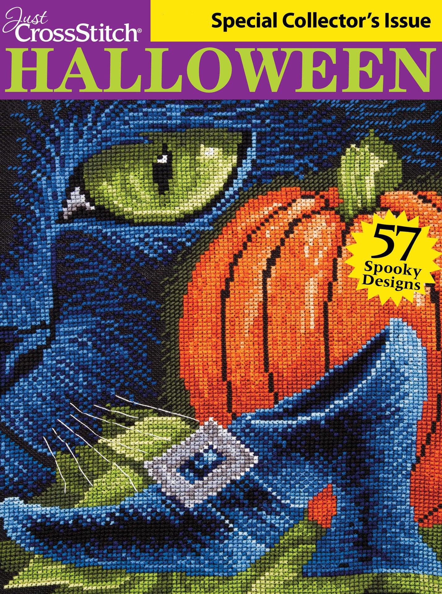 Just CrossStitch Special Collector's Issue - 57 Spooky Halloween Designs