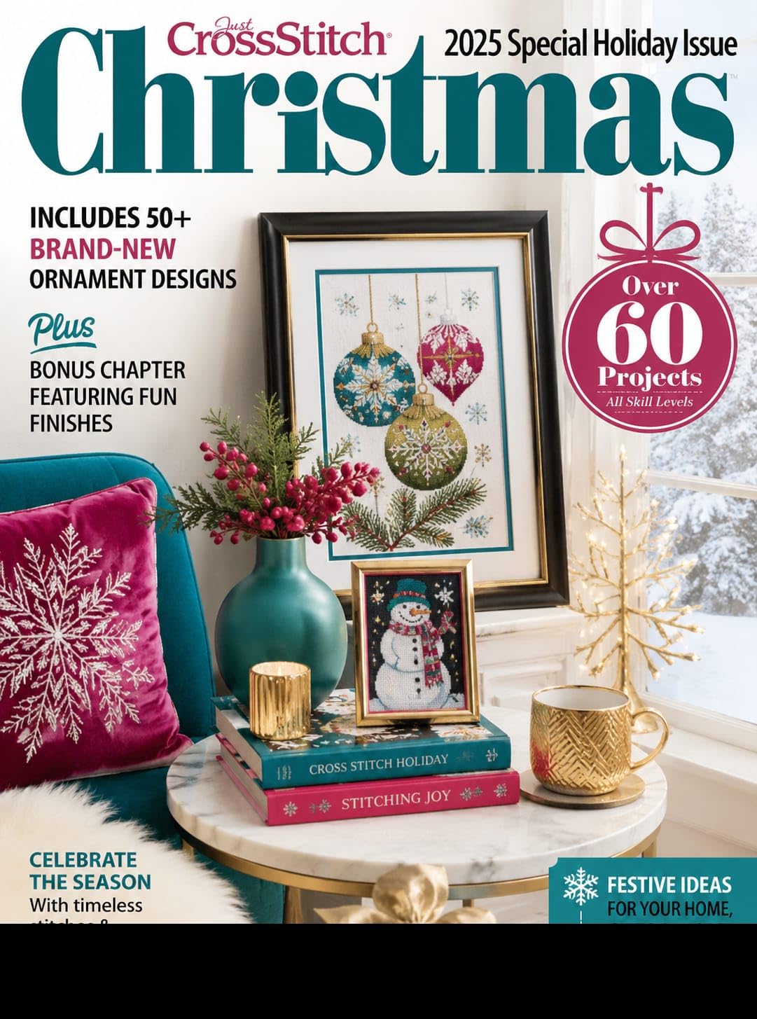 Just CrossStitch Special Holiday Christmas Issue 2025