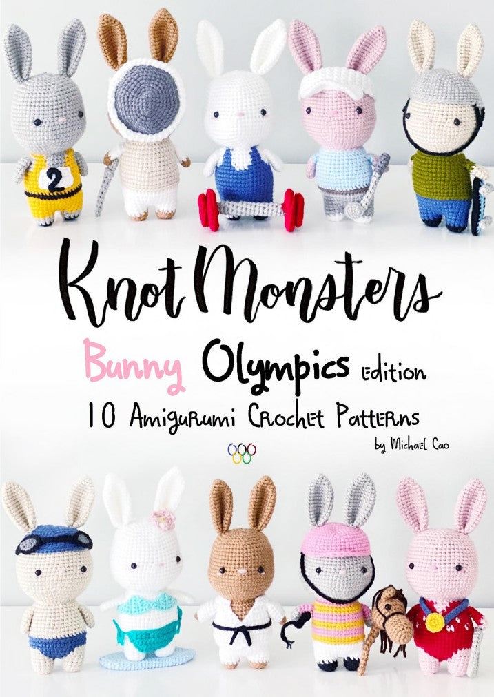 Knot Monsters Bunny Olympics Edition by Michael Cao